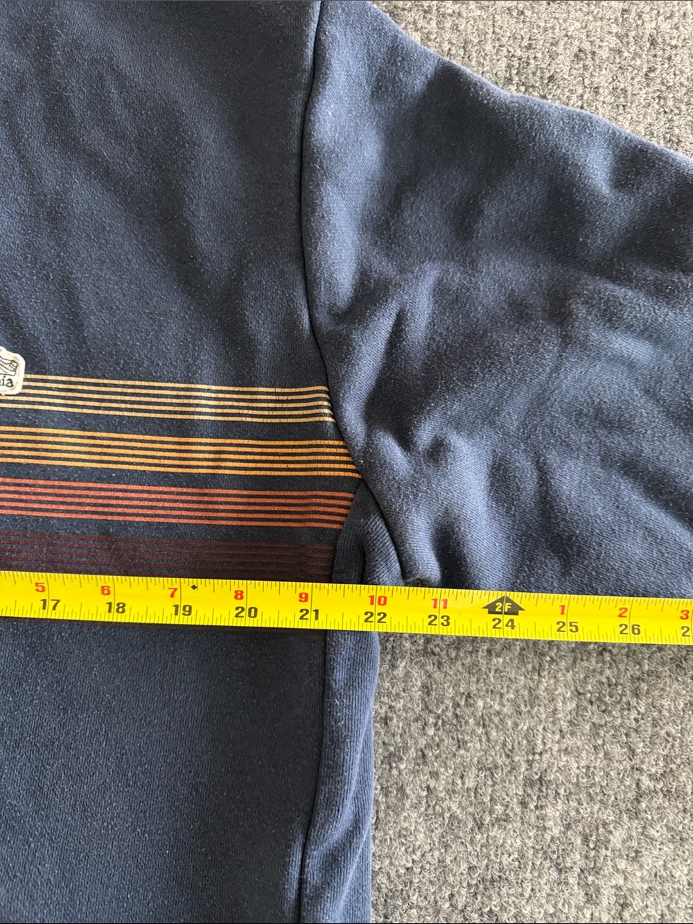 Patagonia Line Logo Ridge Stripe Uprisal Hoody - Picture 6 of 8